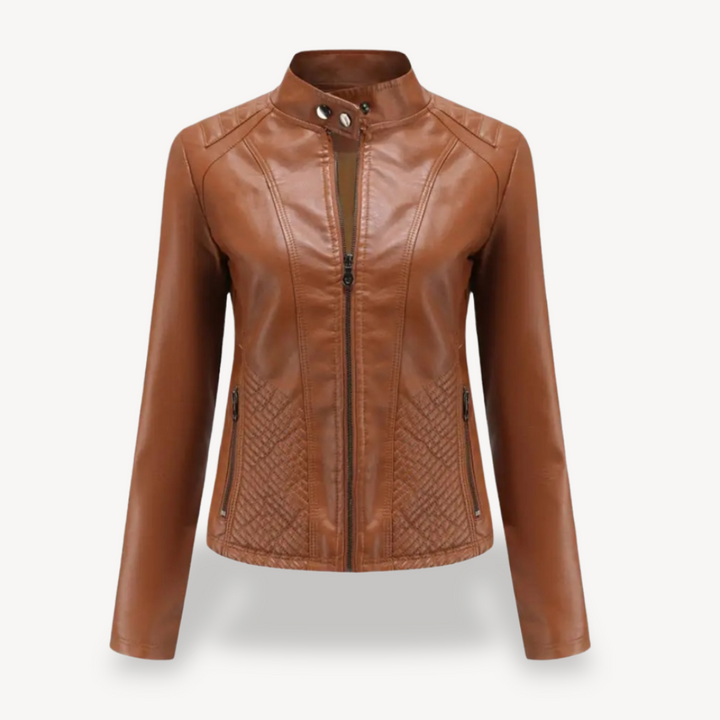 Faux Leather Jacket for Women | Loravelle
