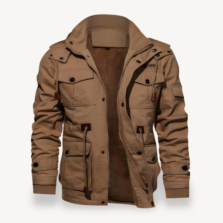Men's Fleece Lined Jacket | Loravelle