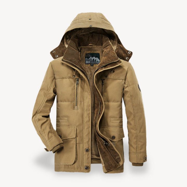 Men’s Winter Jacket with Fleece Lining | Loravelle