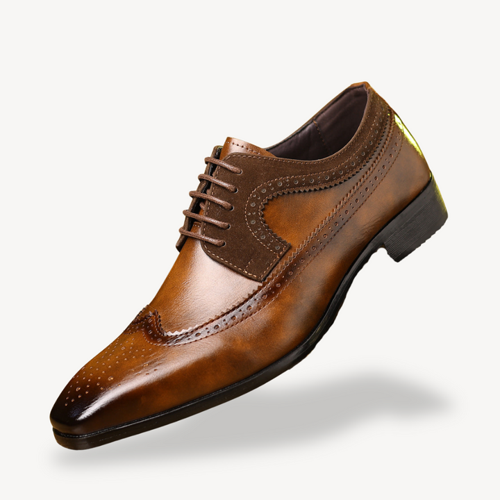 Brogue Leather Shoes for Men | Loravelle