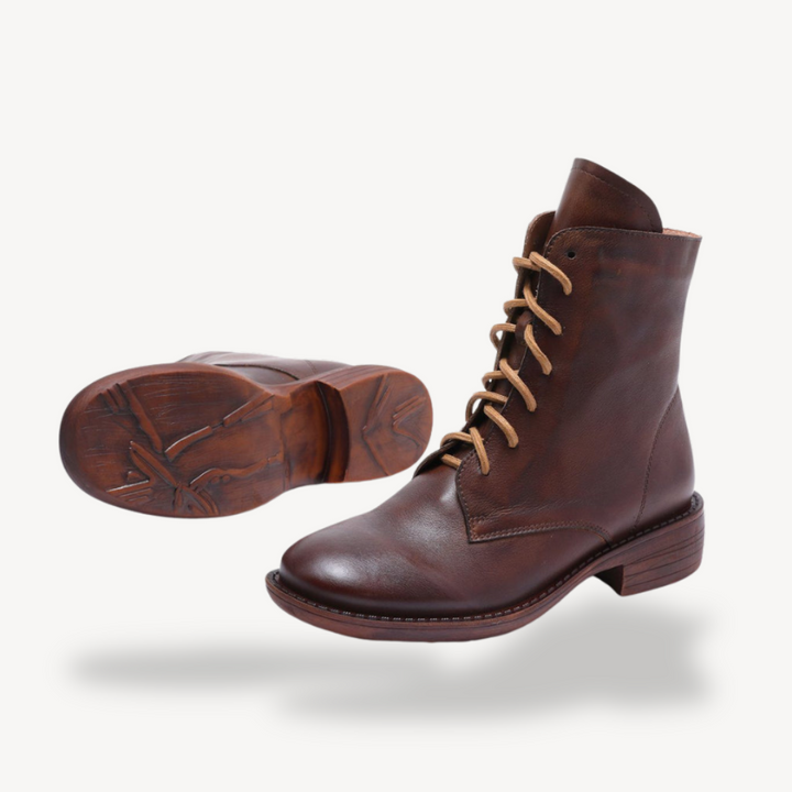 Orthopedic Leather Boots for Women | Loravelle