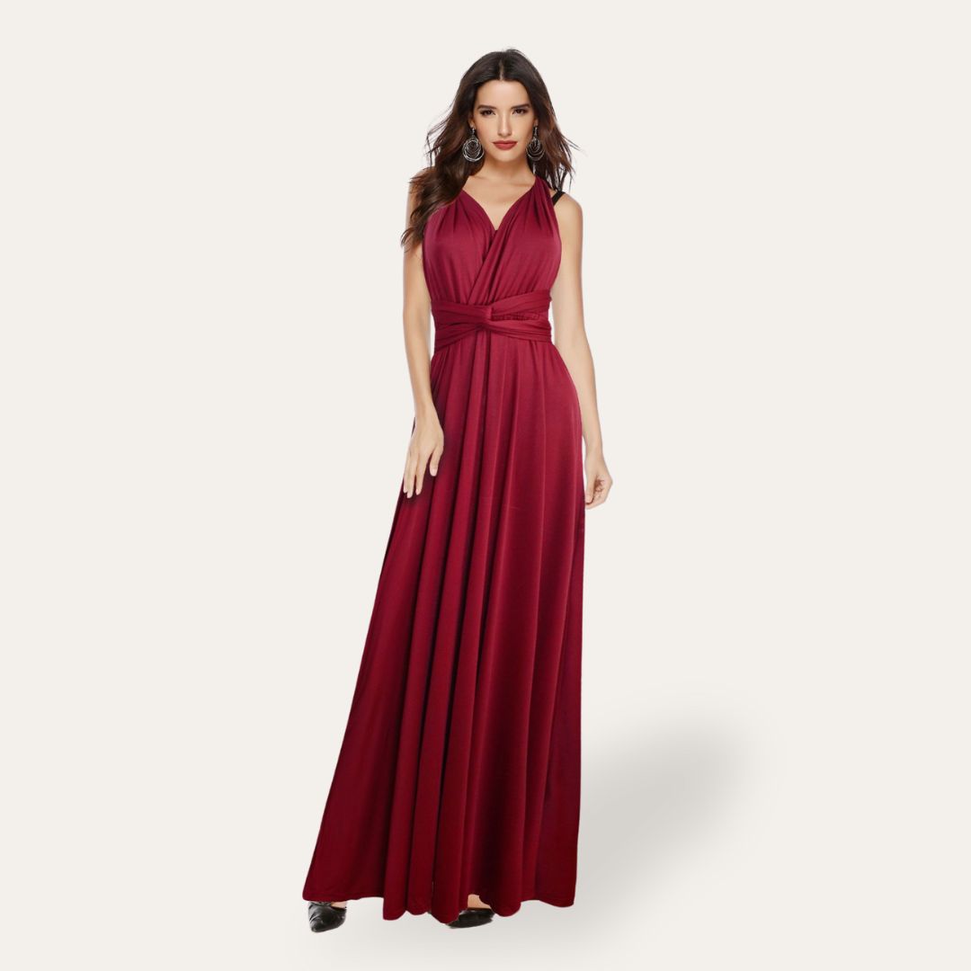 Jersey Knit Infinity Dress | Loravelle