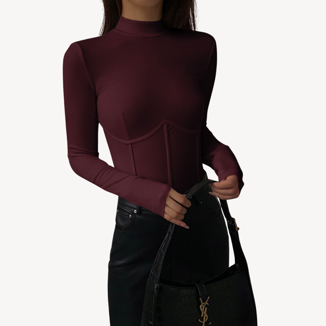 Ribbed Corset Top for Women | Loravelle