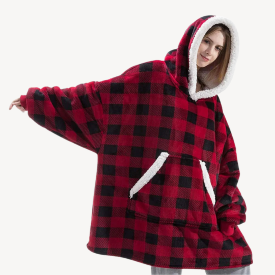 Oversized Tie-Dye Hoodie Blanket | Loravelle