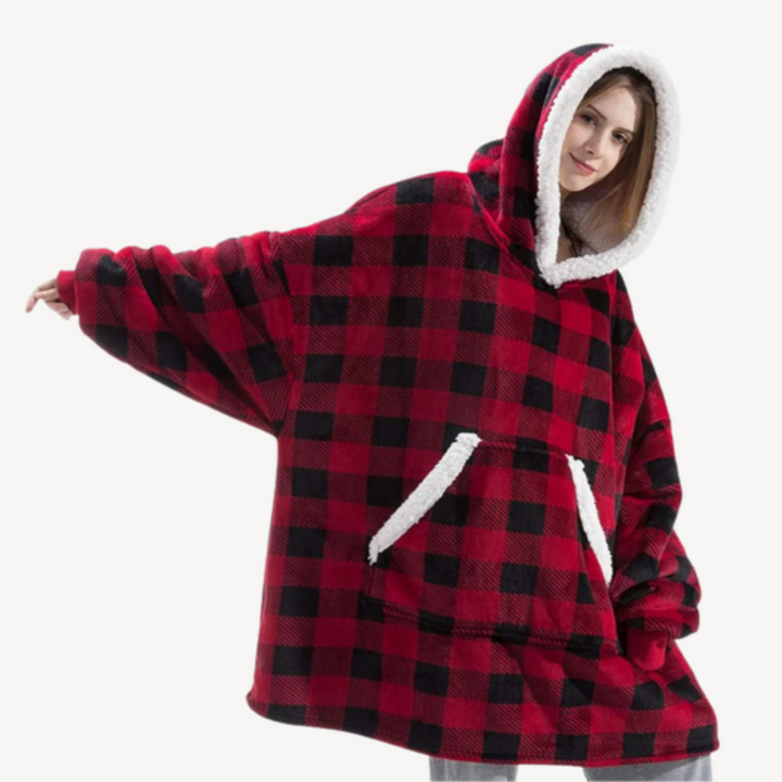 Oversized Tie-Dye Hoodie Blanket | Loravelle