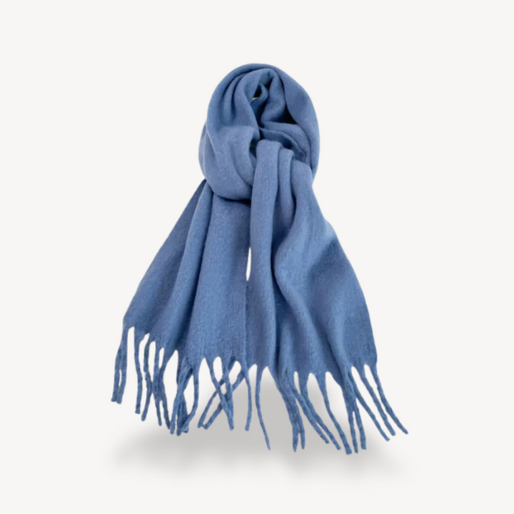 Fringed Wool Scarf | Loravelle