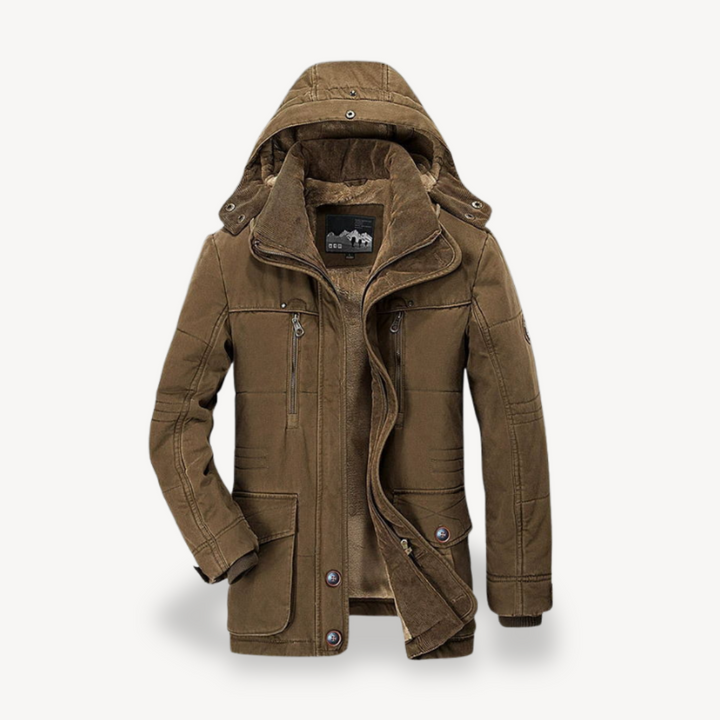 Men’s Winter Jacket with Fleece Lining | Loravelle
