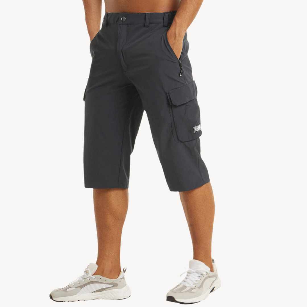 Men’s Cotton Cargo Shorts with Pockets | Loravelle
