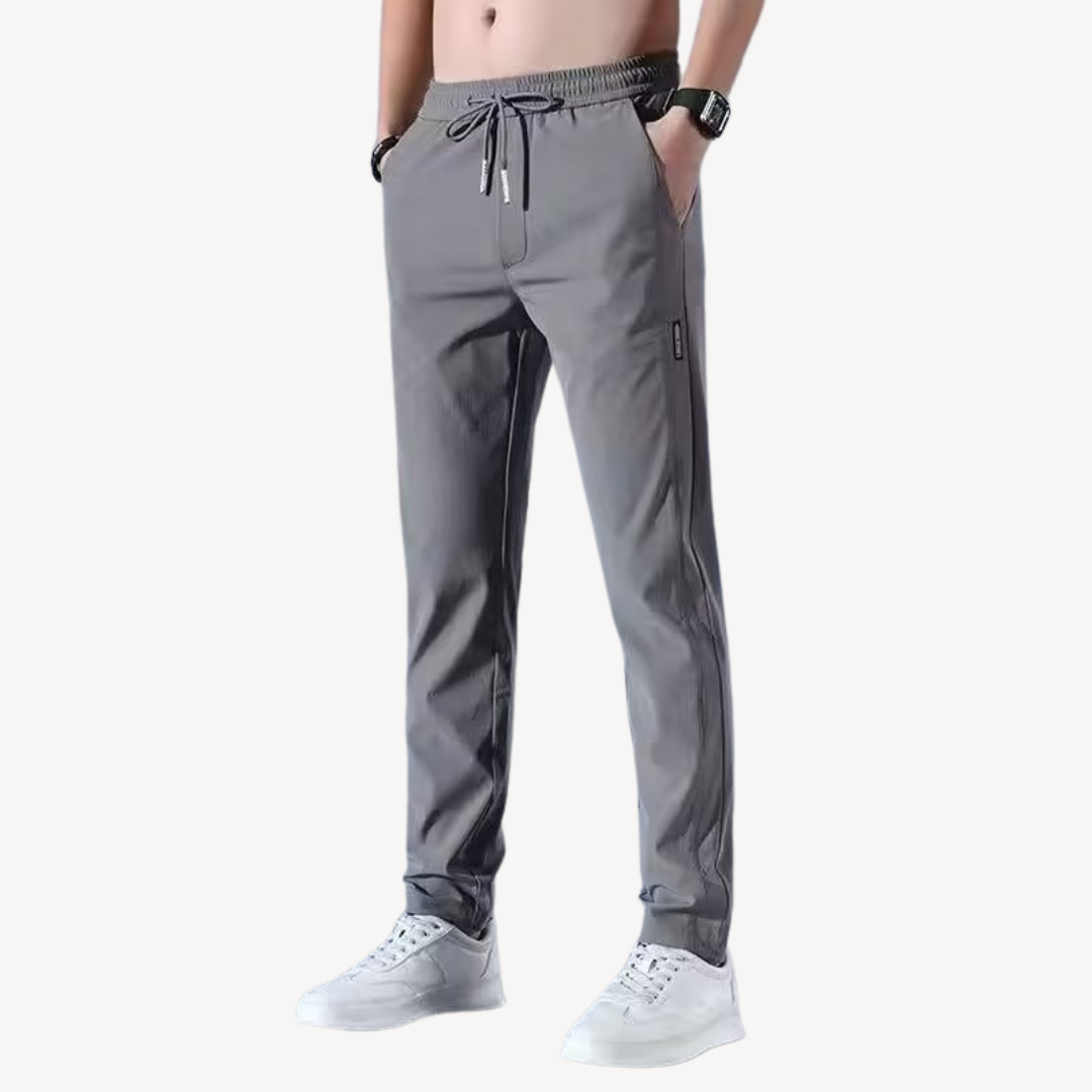 Men's Athletic Slim-Fit Pants | Loravelle