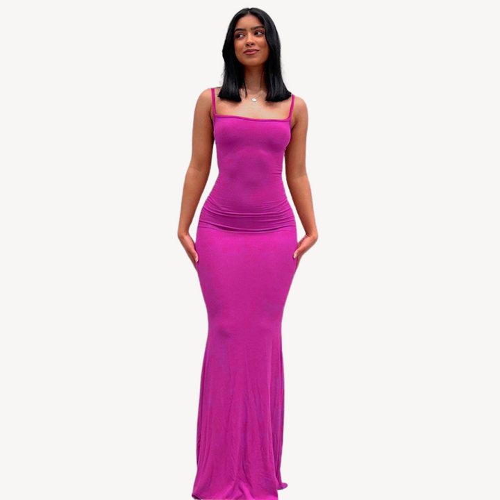 Loravelle | Women's Ribbed Maxi Dress