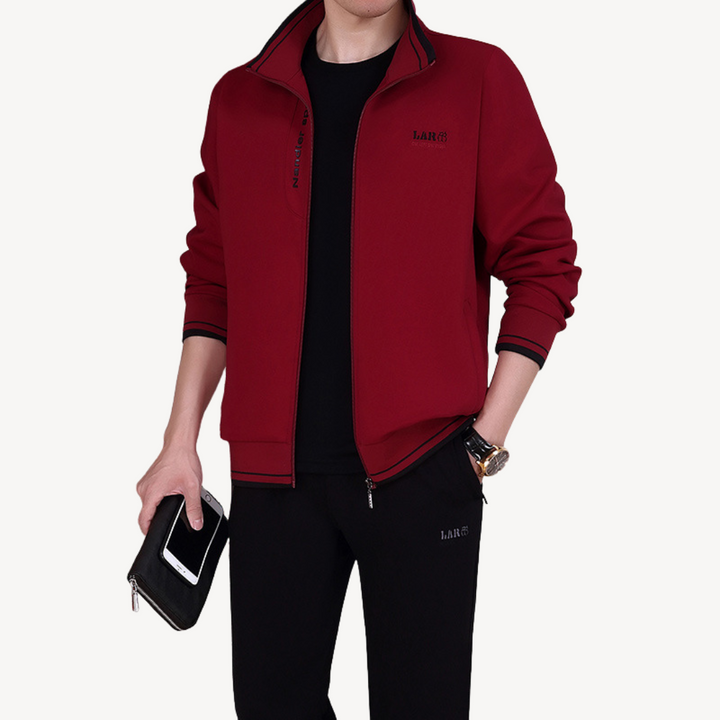 Men’s Zipper Tracksuit Set | Loravelle