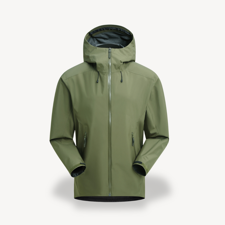 Unisex Waterproof Rain Jacket with Hood | Loravelle