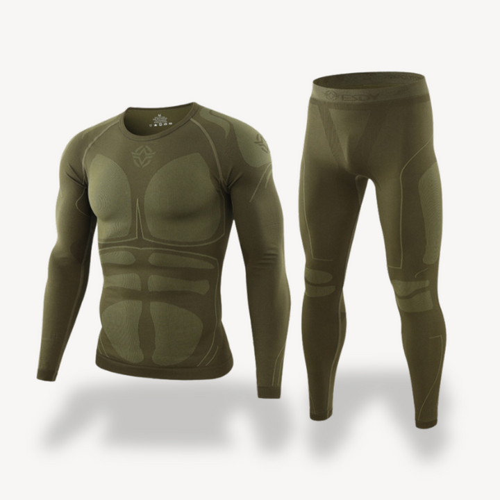 Men's Compression Workout Shirt & Leggings Set | Loravelle