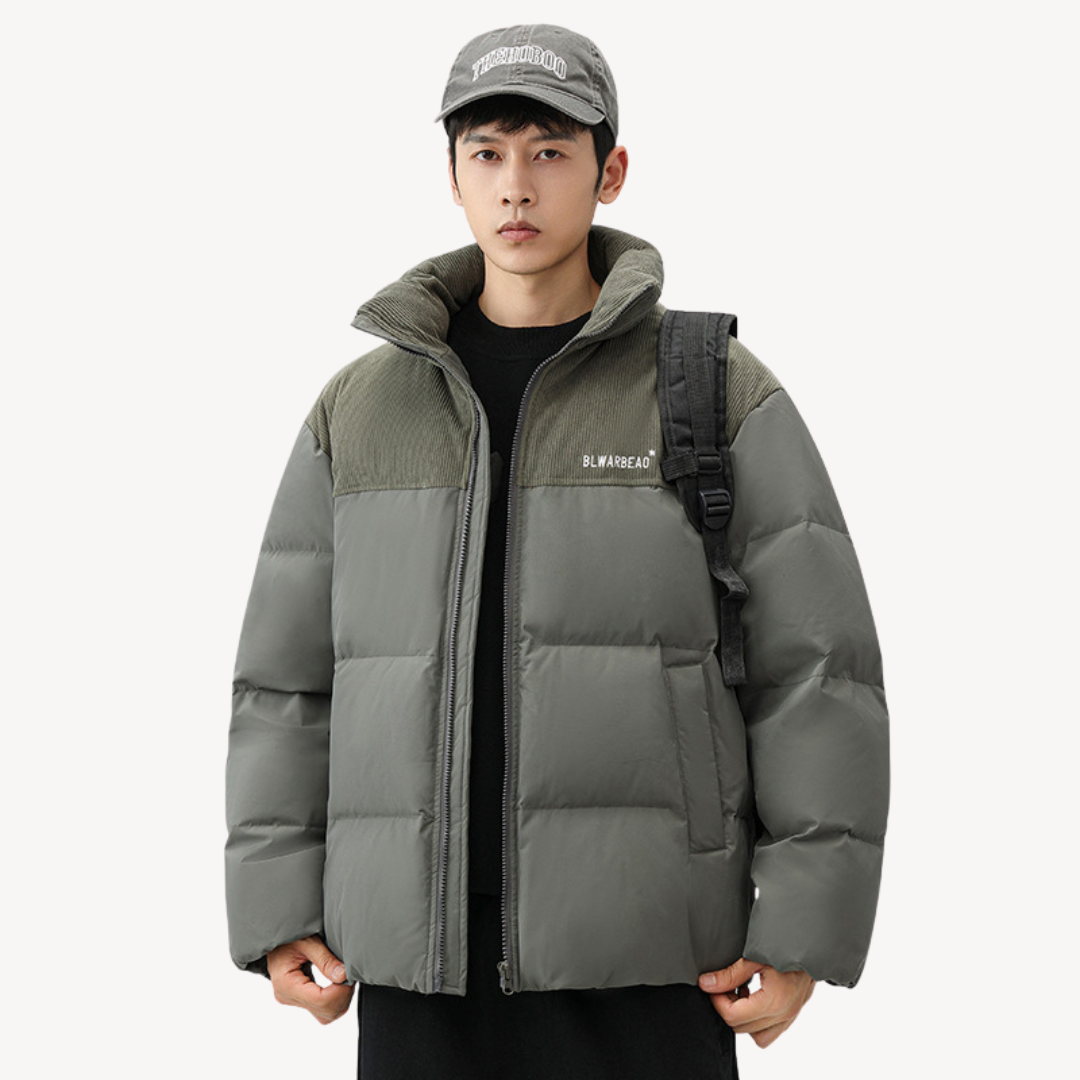 Men's Puffer Jacket Padded Nylon | Loravelle