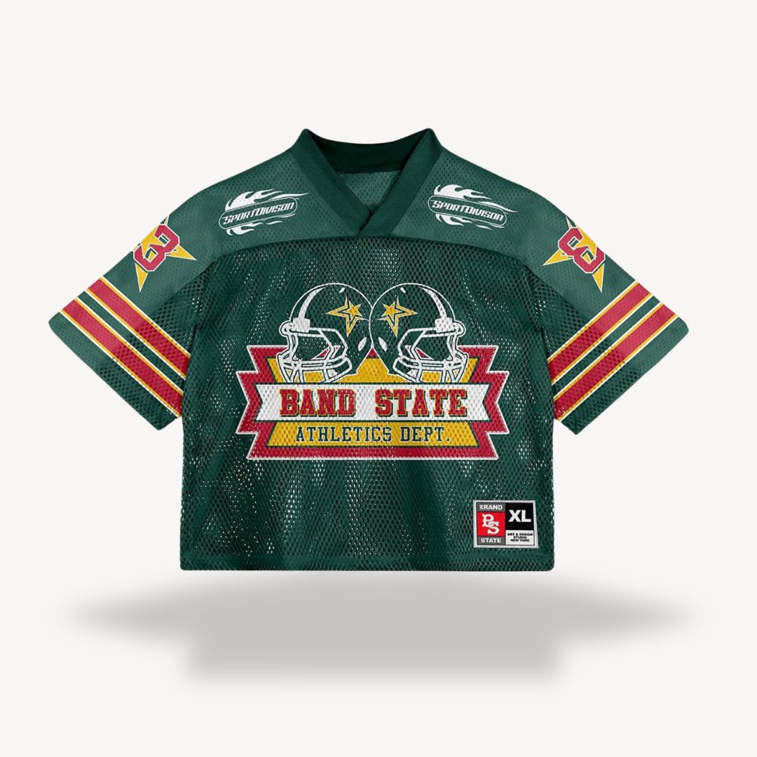 Mesh Football Jersey Men Retro Style | Loravelle