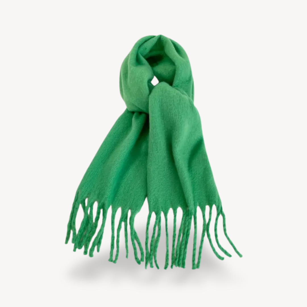 Fringed Wool Scarf | Loravelle