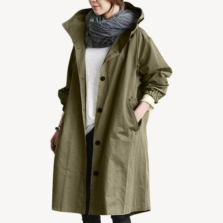 Long Hooded Coat Women Winter Jacket | Loravelle