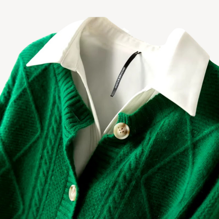 Button-Front Knit Cardigan for Women | Loravelle