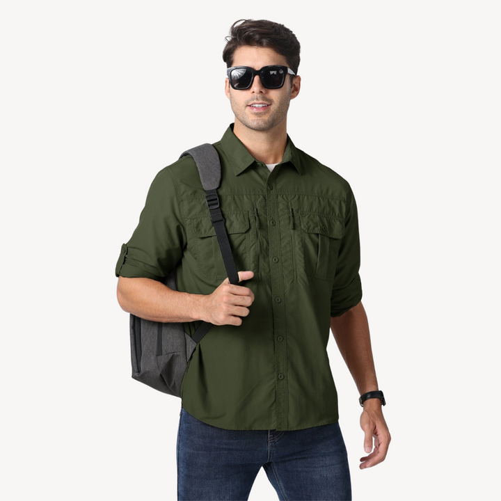 Men's Outdoor Tactical Long Sleeve Shirt | Loravelle