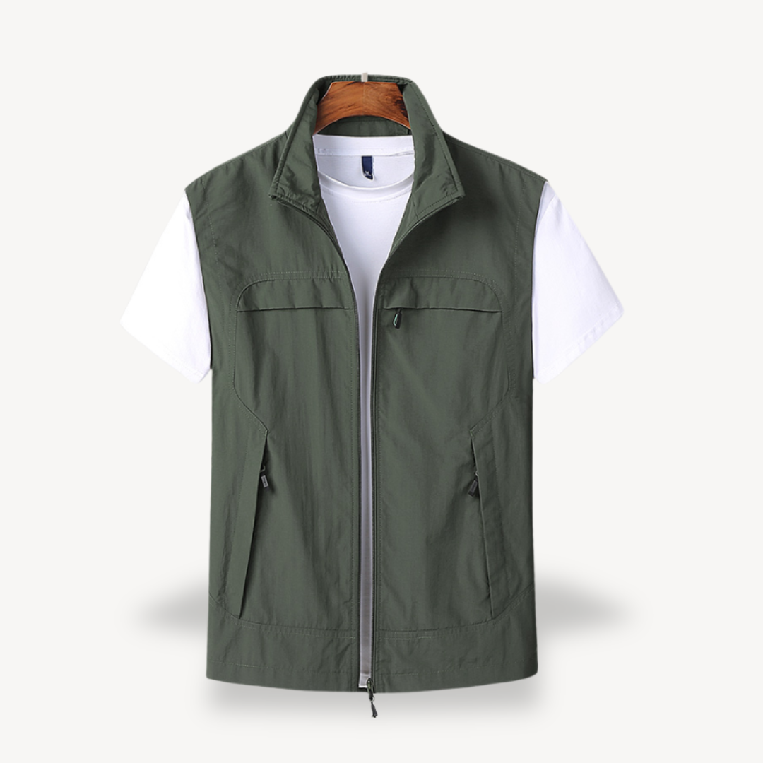 Lightweight Zip Vest for Men | Loravelle