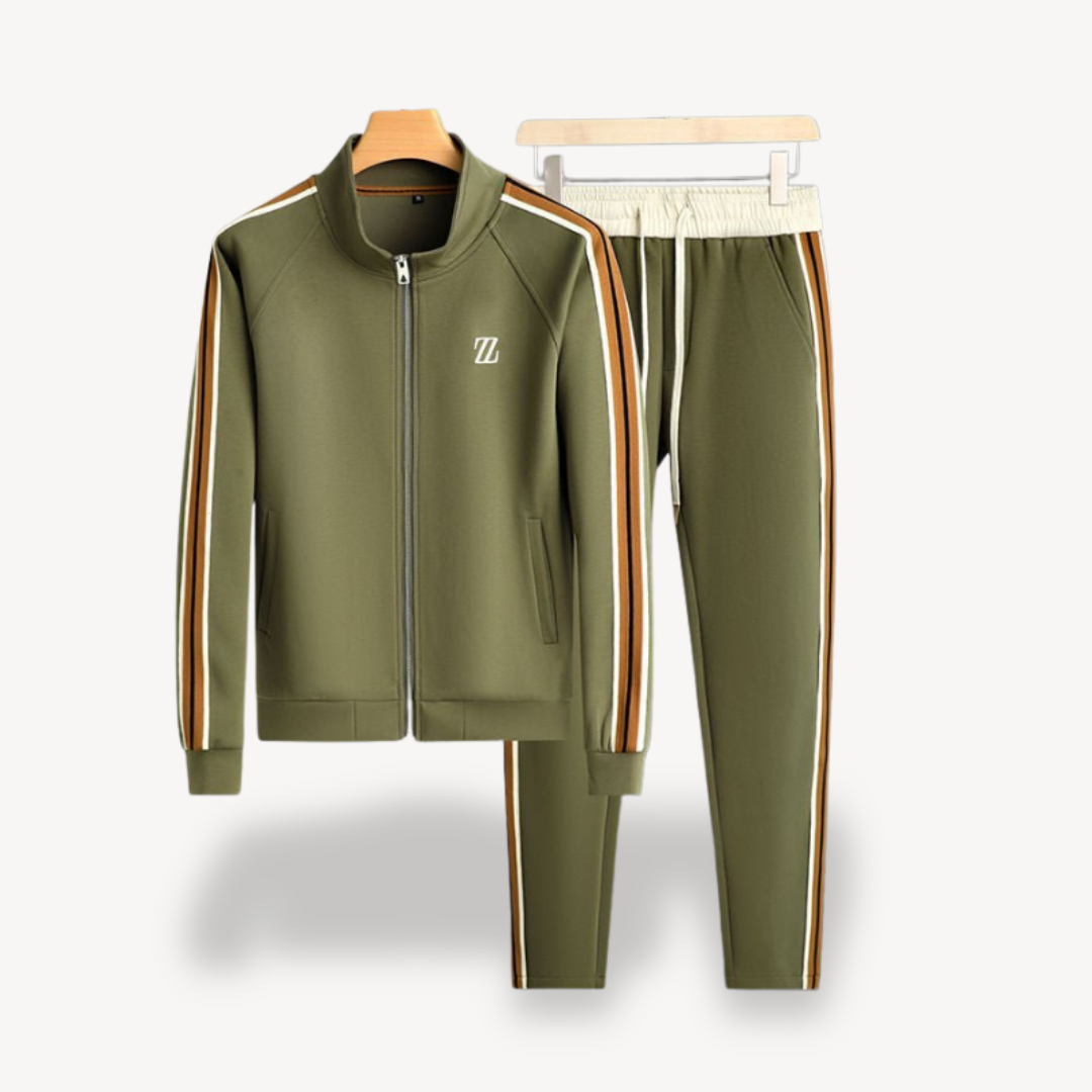 Men's Polyester Sports Athletic Wear Tracksuit Set | Loravelle
