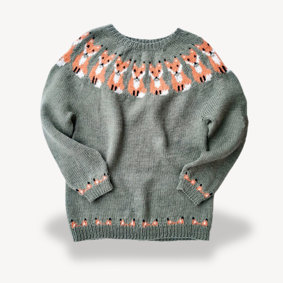 Embroidered Floral Sweater for Women | Loravelle