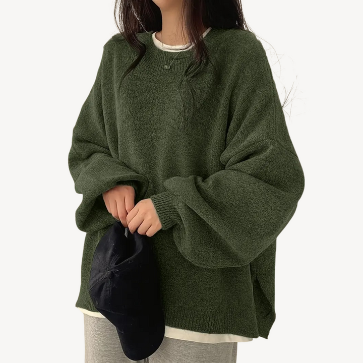 Oversized Knit Sweater | Loravelle