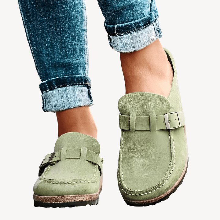 Orthopedic Loafers for Women with Buckle | Loravelle