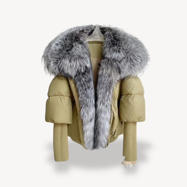Women’s Faux Fur Puffer Jacket | Loravelle