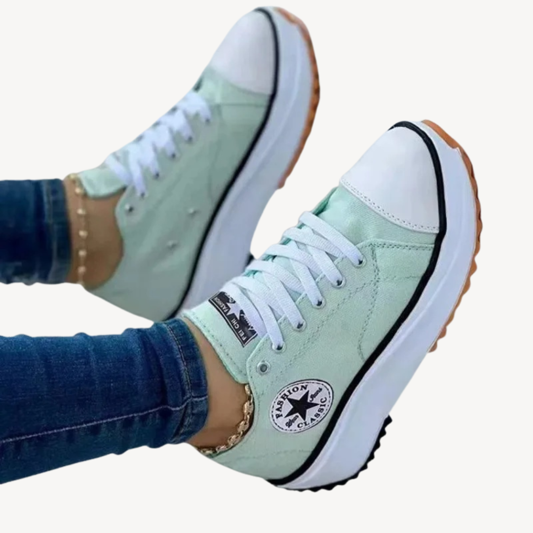 Orthopedic Canvas Sneakers for Women | Loravelle