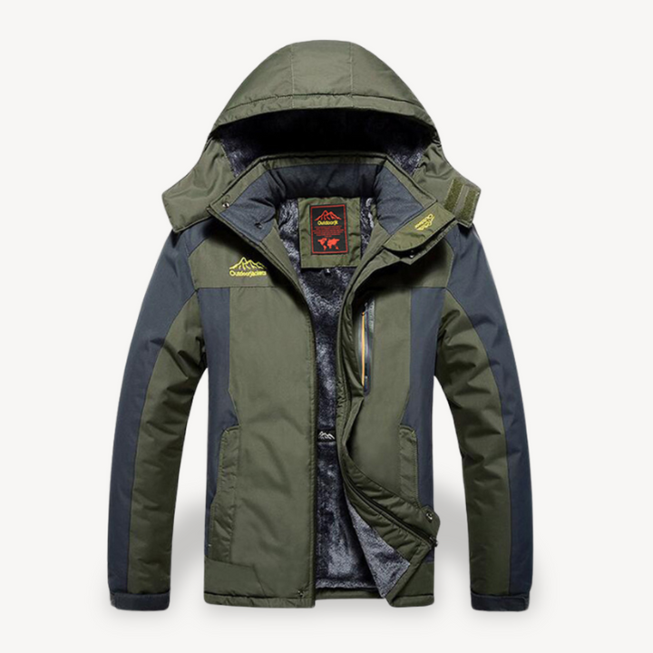 Men's Waterproof Fleece Ski Jacket | Loravelle