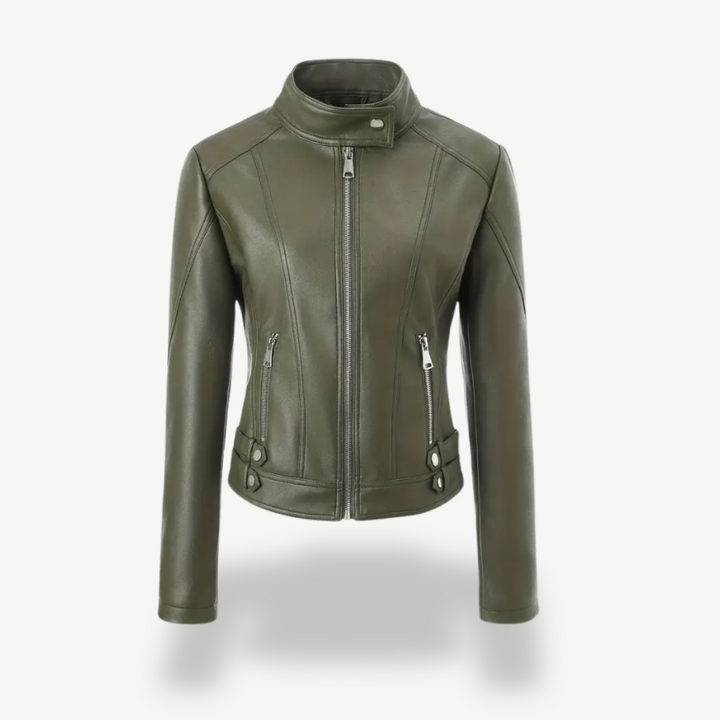 Faux Leather Jacket for Women | Loravelle