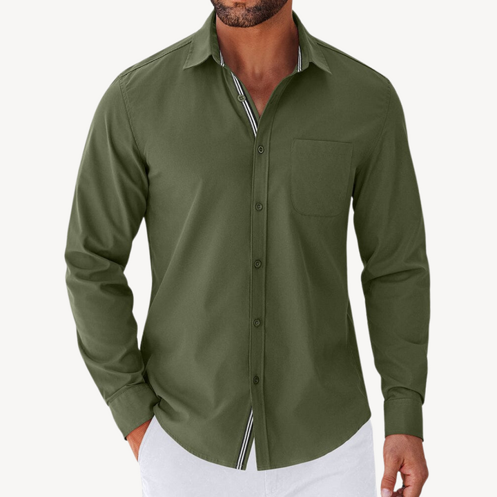 Men’s Casual Button Down Shirt | Loravelle
