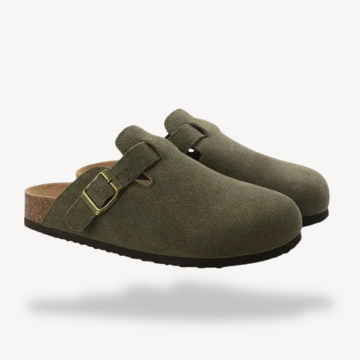 Orthopedic Buckle Mules for Men | Loravelle