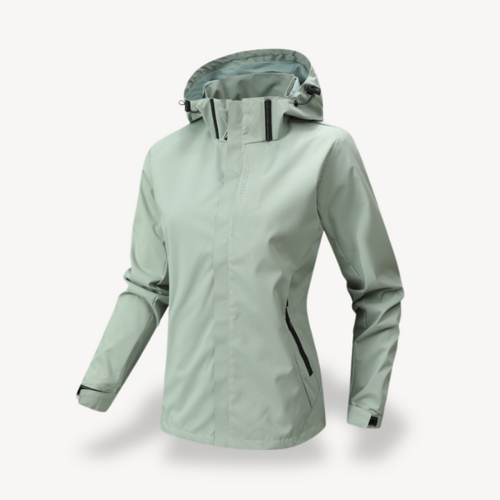 Women's Water-Resistant Windbreaker Hiking Jacket | Loravelle