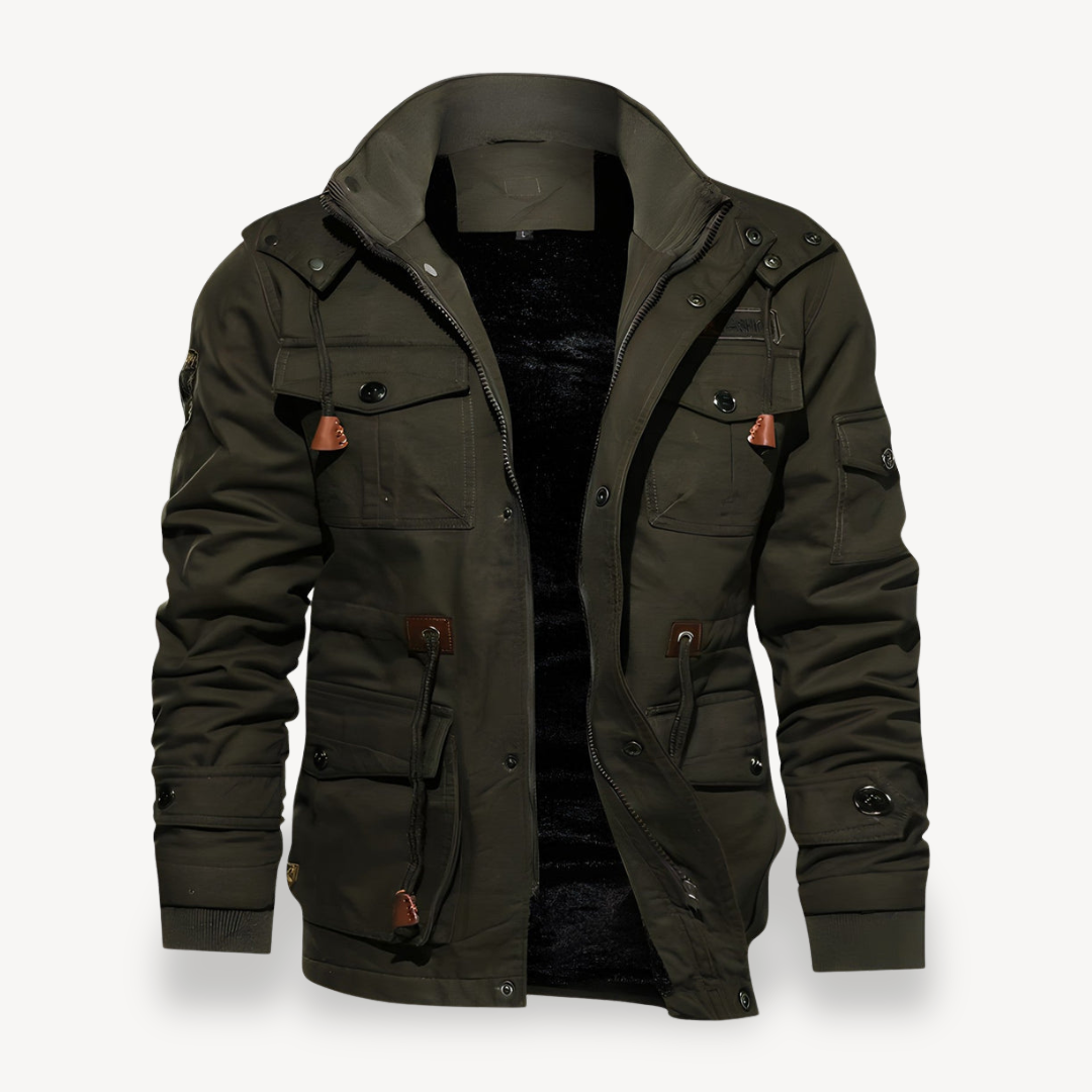 Men's Fleece Lined Jacket | Loravelle