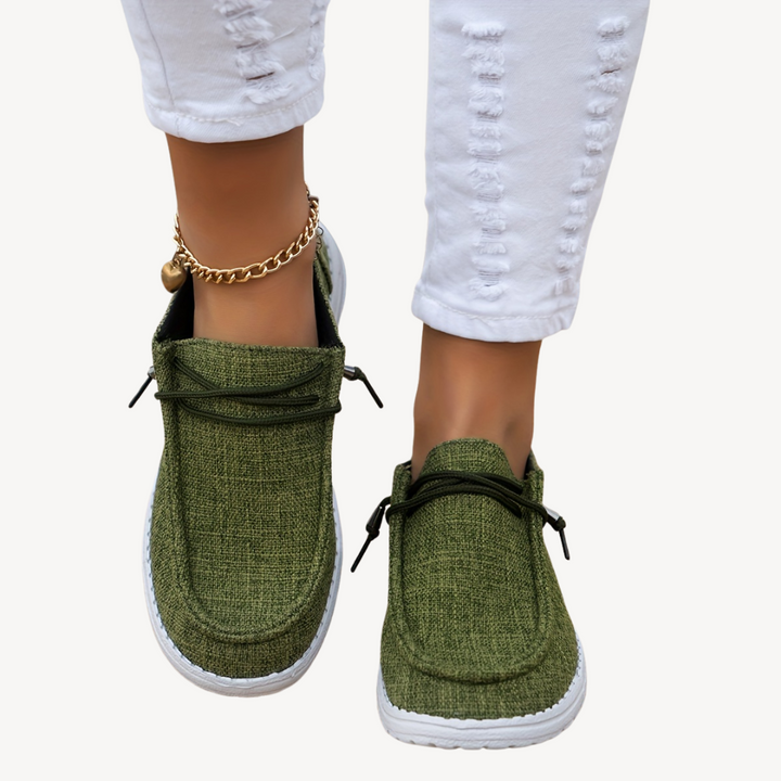 Orthopedic Slip-On Canvas Shoes | Loravelle