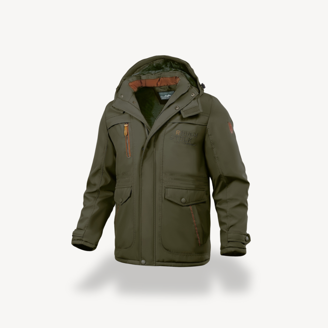 Men's Winter Jacket with Hood | Loravelle