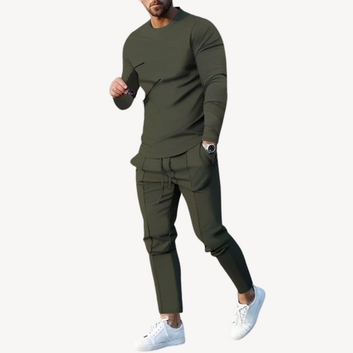Men's Casual Long Sleeve Tracksuit | Loravelle