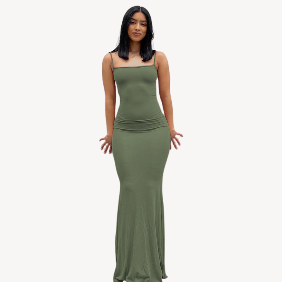 Loravelle | Women's Ribbed Maxi Dress