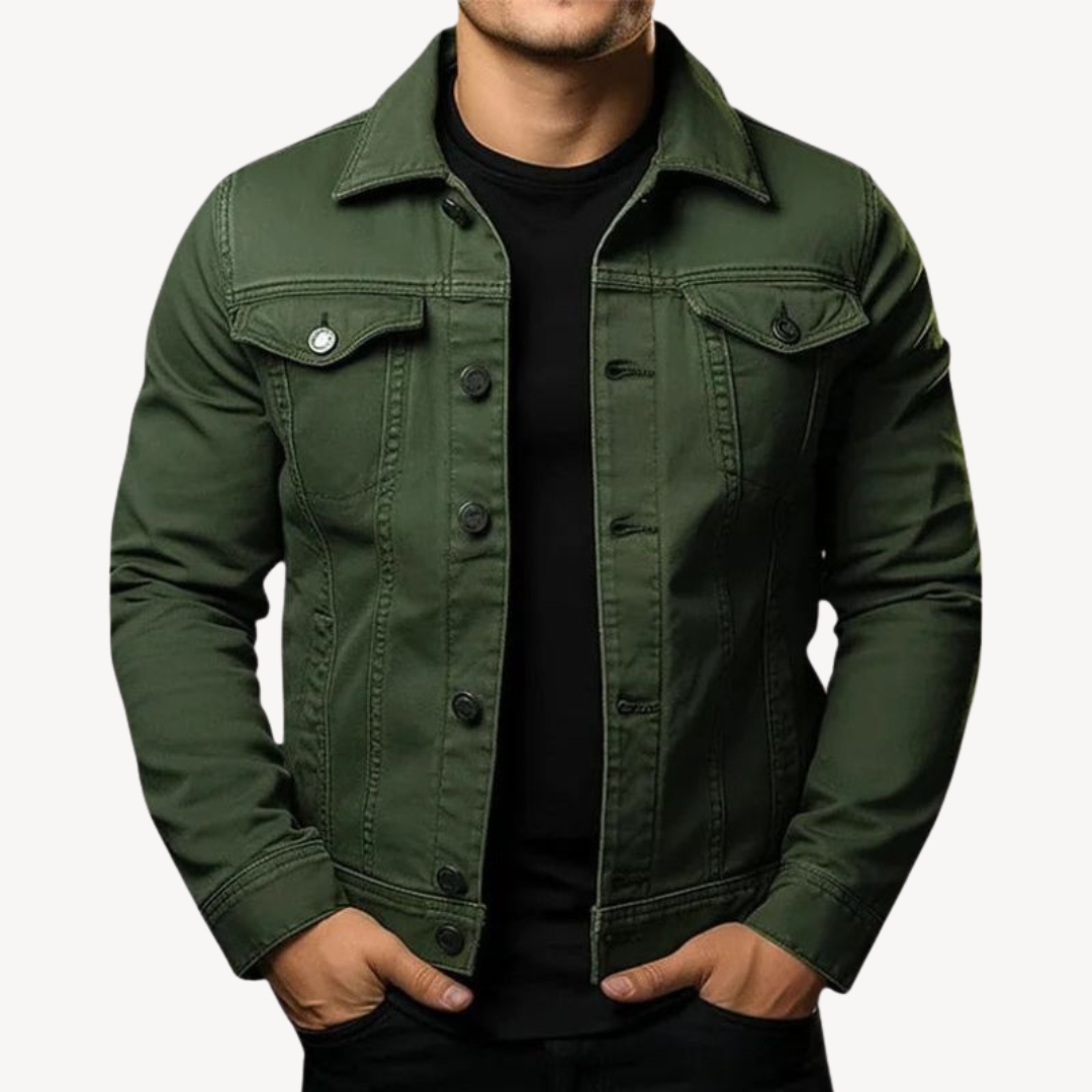 Men's Classic Denim Jacket | Loravelle