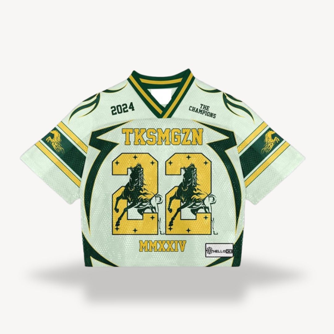 Mesh Football Jersey Men Retro Style | Loravelle