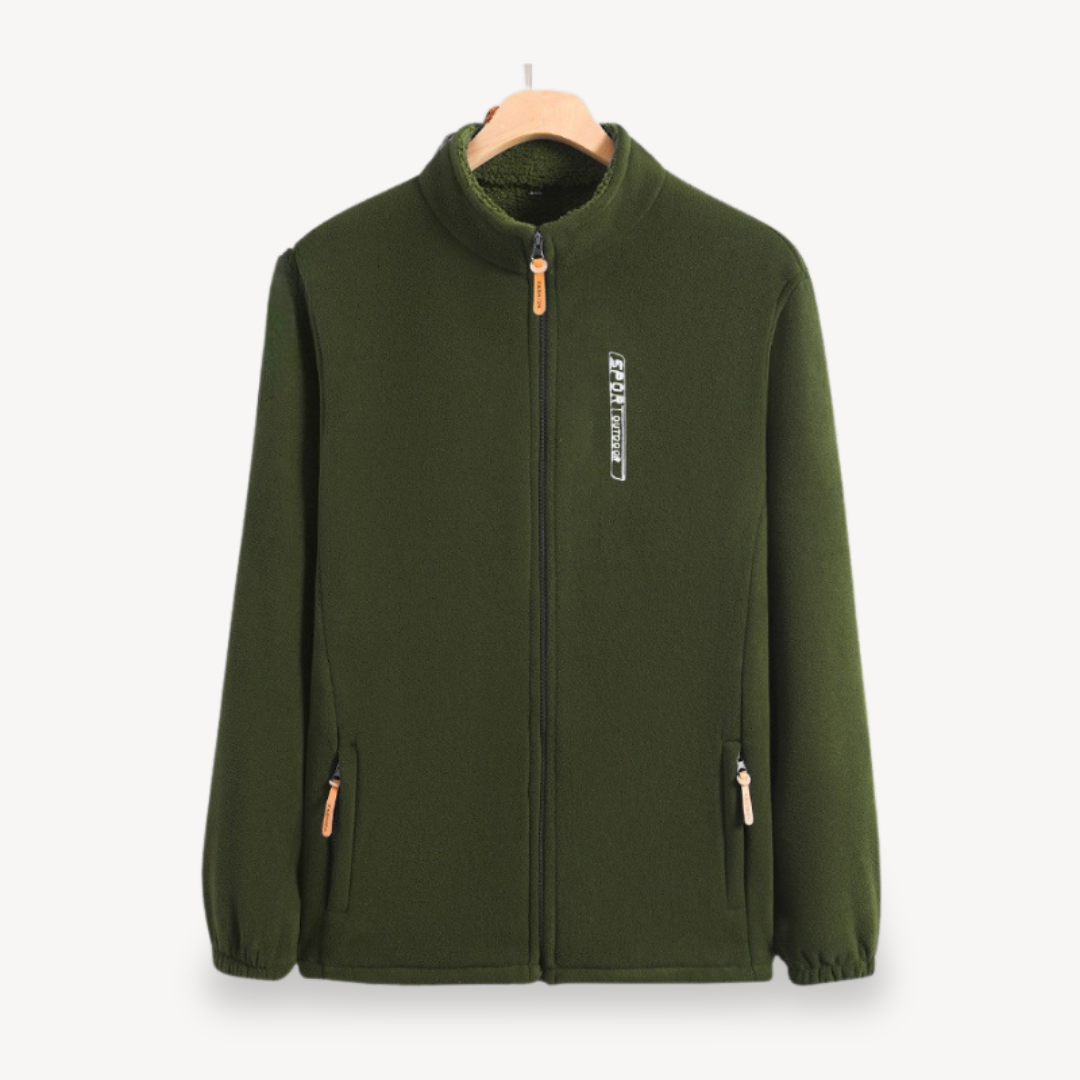 Men's Fleece Zipper Jacket | Loravelle