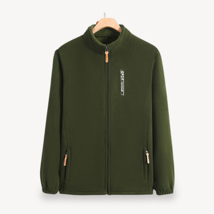Men's Fleece Zipper Jacket | Loravelle