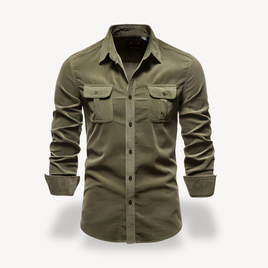 Casual Button-Down Shirt for Men | Loravelle