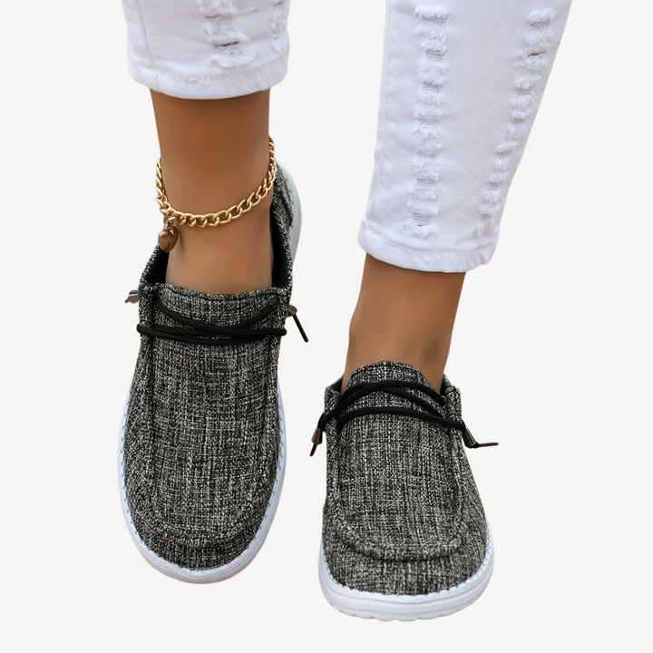 Orthopedic Slip-On Canvas Shoes | Loravelle