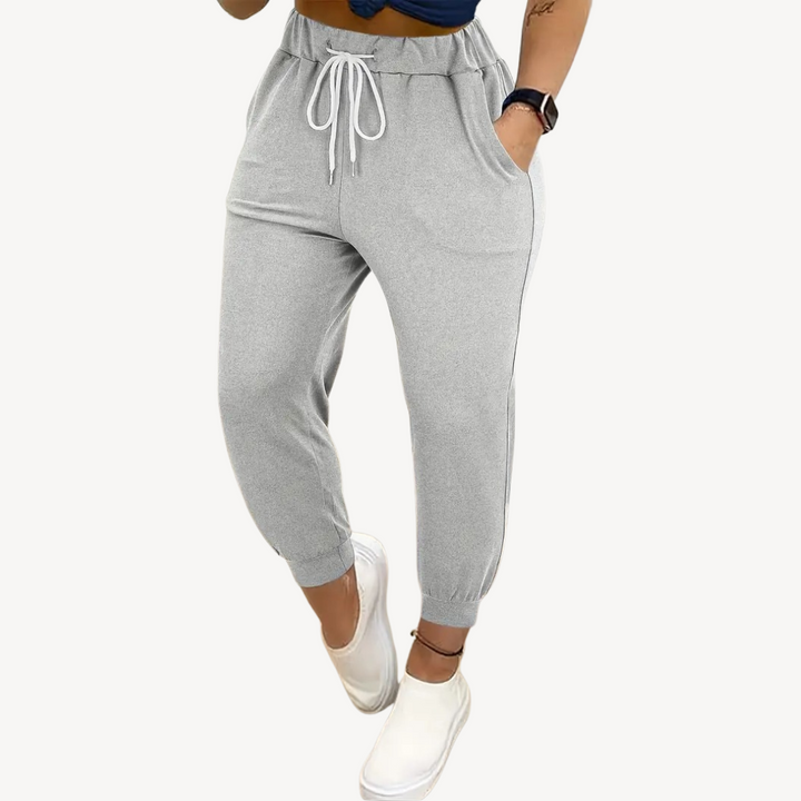Women's Elastic Waist Jogger Pants | Loravelle