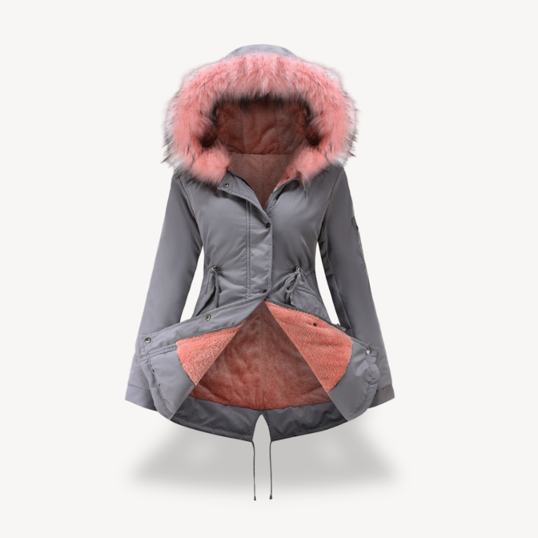 Women’s Faux Fur Hooded Parka Jacket | Loravelle