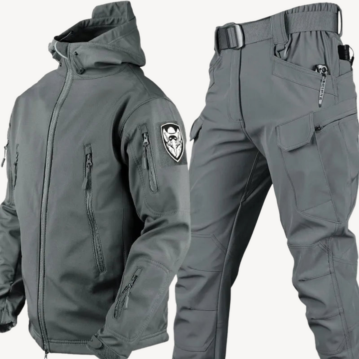 Men's Tactical Softshell Jacket & Pants Set | Loravelle