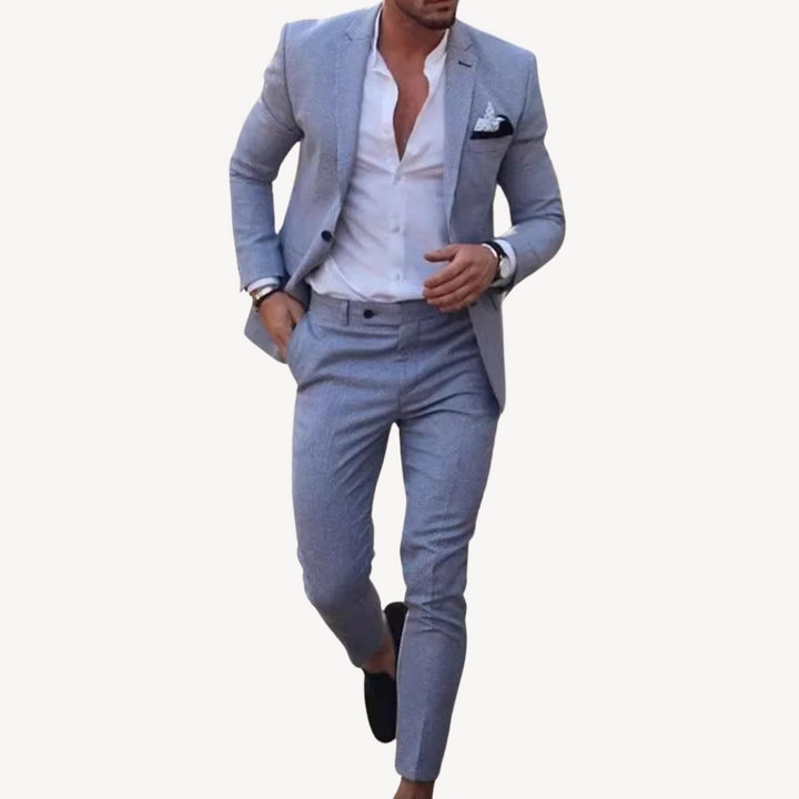 Men’s Slim Fit Suit Set | Loravelle
